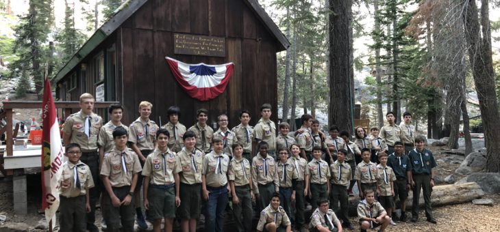 Troop 6 shines at Camp Oljato!
